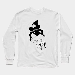 Leaping Pierrot Long Sleeve T-Shirt
